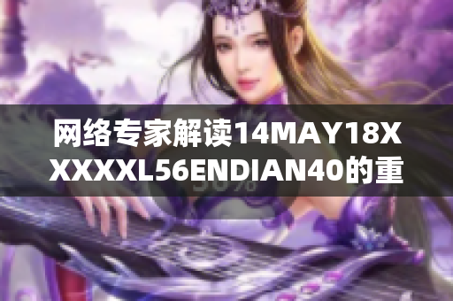 网络专家解读14MAY18XXXXXL56ENDIAN40的重要性