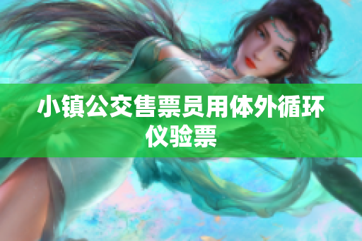 小镇公交售票员用体外循环仪验票