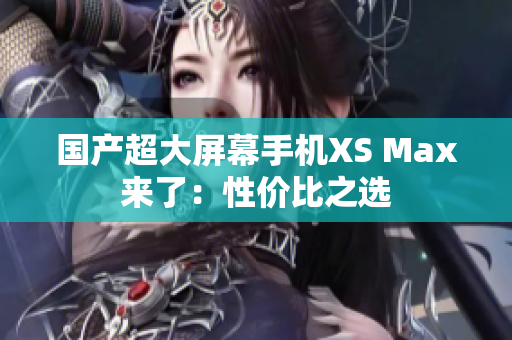 国产超大屏幕手机XS Max来了：性价比之选