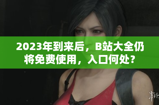 2023年到来后，B站大全仍将免费使用，入口何处？