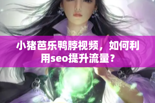 小猪芭乐鸭脖视频，如何利用seo提升流量？