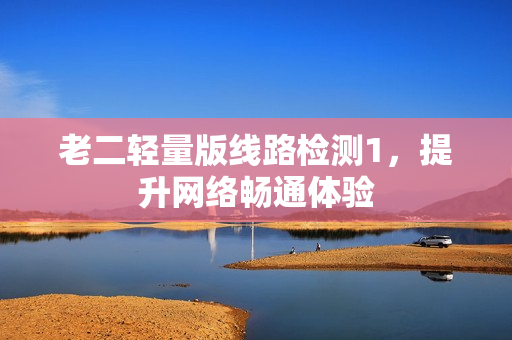 老二轻量版线路检测1，提升网络畅通体验
