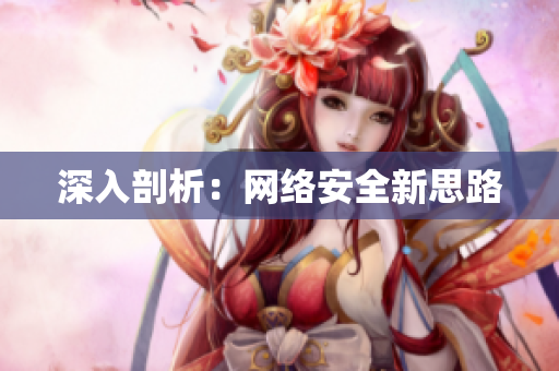 深入剖析：网络安全新思路