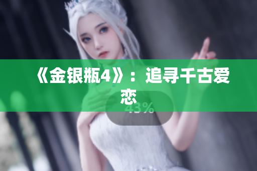 《金银瓶4》：追寻千古爱恋