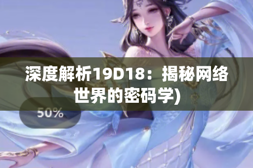 深度解析19D18：揭秘网络世界的密码学)