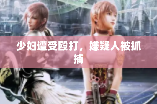 少妇遭受殴打，嫌疑人被抓捕