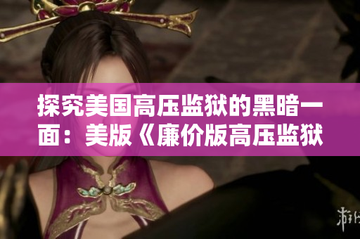 探究美国高压监狱的黑暗一面：美版《廉价版高压监狱》实情揭秘