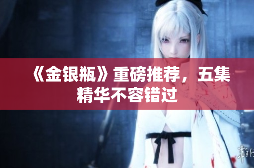 《金银瓶》重磅推荐，五集精华不容错过