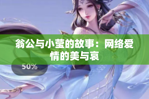 翁公与小莹的故事：网络爱情的美与哀