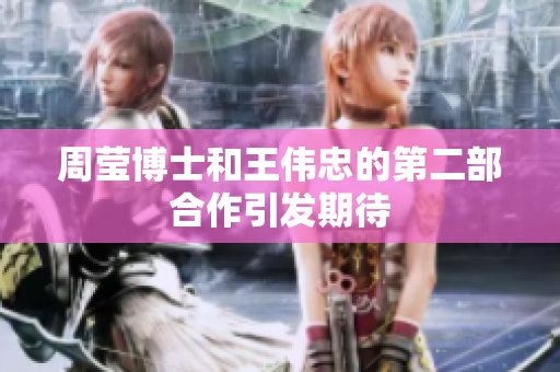 周莹博士和王伟忠的第二部合作引发期待