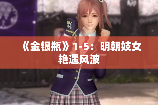 《金银瓶》1-5：明朝妓女艳遇风波