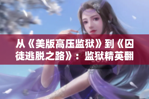 从《美版高压监狱》到《囚徒逃脱之路》：监狱精英翻身的奇幻旅程