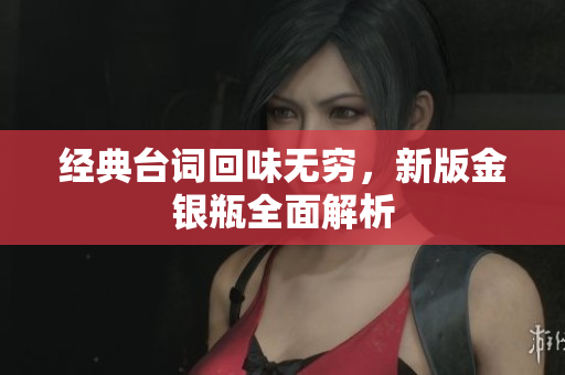 经典台词回味无穷，新版金银瓶全面解析