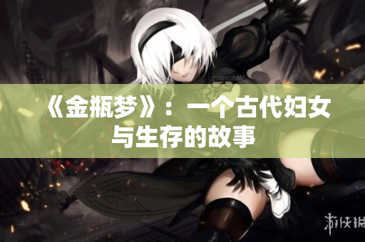 《金瓶梦》：一个古代妇女与生存的故事
