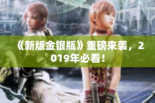《新版金银瓶》重磅来袭，2019年必看！