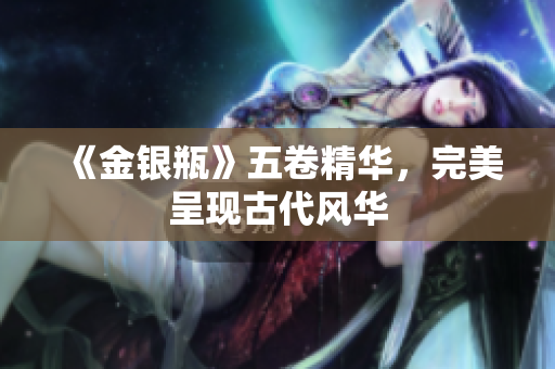 《金银瓶》五卷精华，完美呈现古代风华