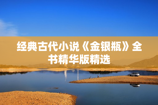 经典古代小说《金银瓶》全书精华版精选
