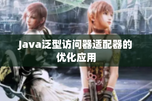 Java泛型访问器适配器的优化应用