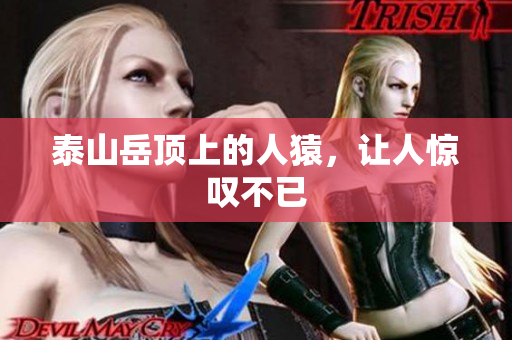 泰山岳顶上的人猿，让人惊叹不已