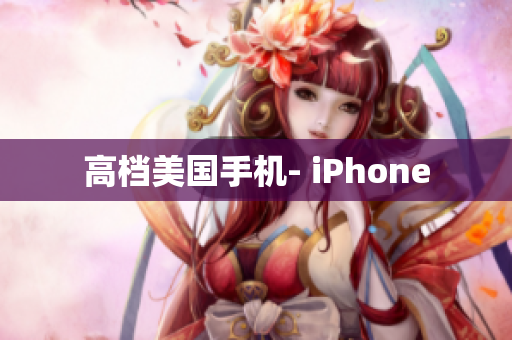 高档美国手机- iPhone