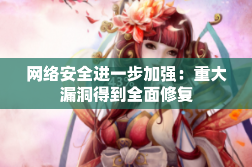 网络安全进一步加强：重大漏洞得到全面修复