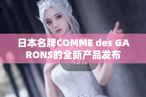 日本名牌COMME des GARONS的全新产品发布