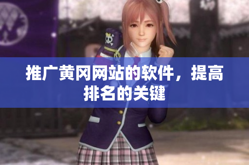 推广黄冈网站的软件，提高排名的关键