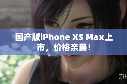 国产版iPhone XS Max上市，价格亲民！
