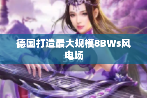 德国打造最大规模8BWs风电场