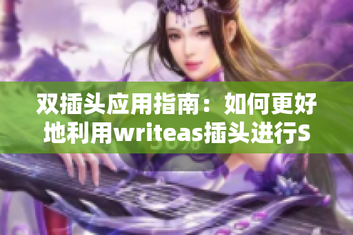 双插头应用指南：如何更好地利用writeas插头进行SEO优化