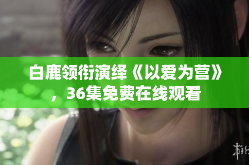 白鹿领衔演绎《以爱为营》，36集免费在线观看