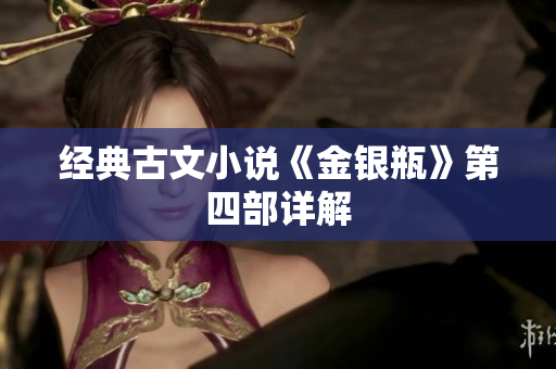 经典古文小说《金银瓶》第四部详解