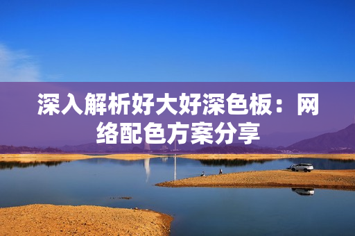 深入解析好大好深色板：网络配色方案分享