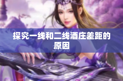 探究一线和二线酒庄差距的原因