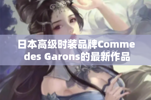 日本高级时装品牌Comme des Garons的最新作品