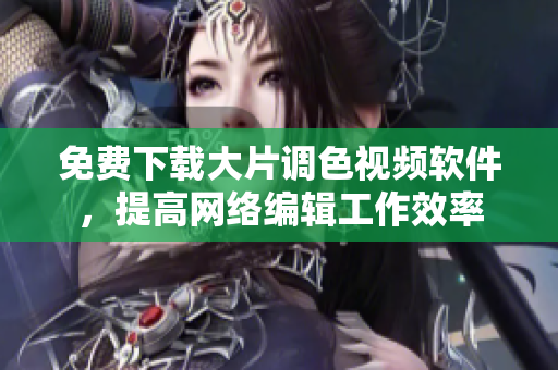 免费下载大片调色视频软件，提高网络编辑工作效率
