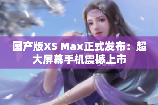 国产版XS Max正式发布：超大屏幕手机震撼上市