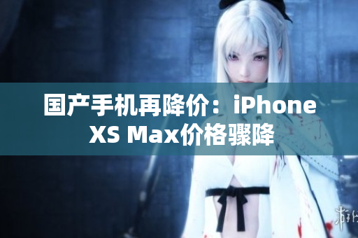 国产手机再降价：iPhone XS Max价格骤降