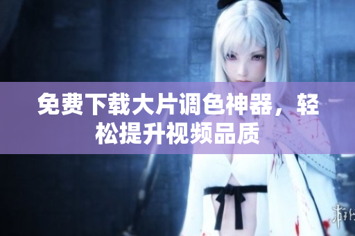 免费下载大片调色神器，轻松提升视频品质