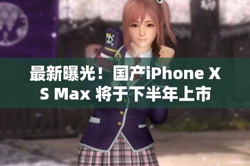 最新曝光！国产iPhone XS Max 将于下半年上市