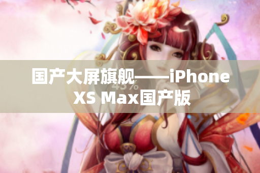 国产大屏旗舰——iPhone XS Max国产版