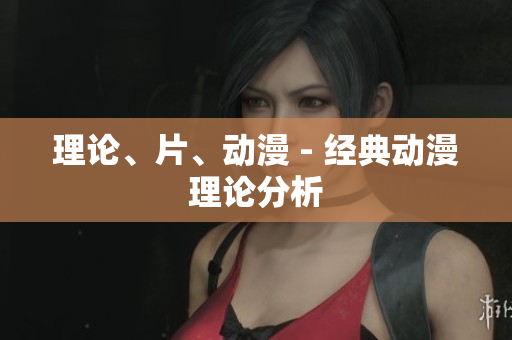 理论、片、动漫 - 经典动漫理论分析