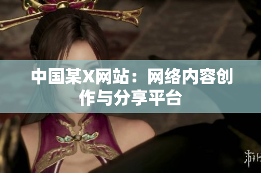 中国某X网站：网络内容创作与分享平台