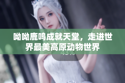 呦呦鹿鸣成就天堂，走进世界最美高原动物世界