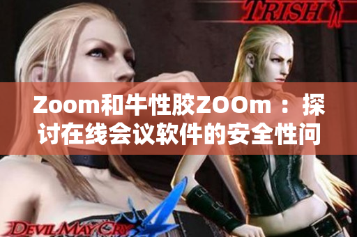 Zoom和牛性胶ZOOm ：探讨在线会议软件的安全性问题