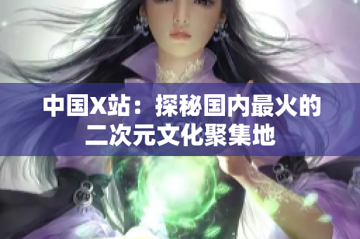 中国X站：探秘国内最火的二次元文化聚集地