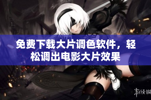 免费下载大片调色软件，轻松调出电影大片效果