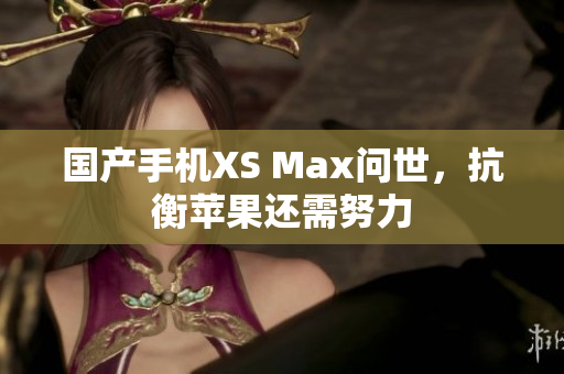 国产手机XS Max问世，抗衡苹果还需努力