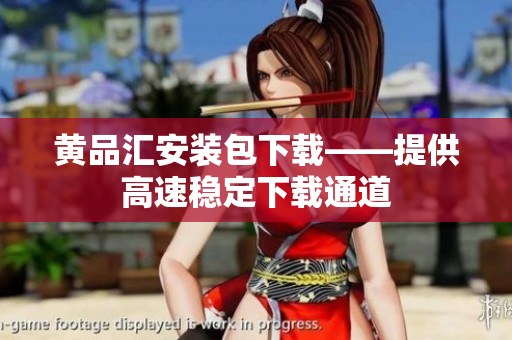 黄品汇安装包下载——提供高速稳定下载通道