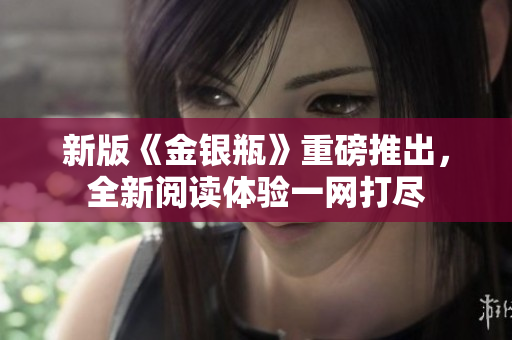 新版《金银瓶》重磅推出，全新阅读体验一网打尽